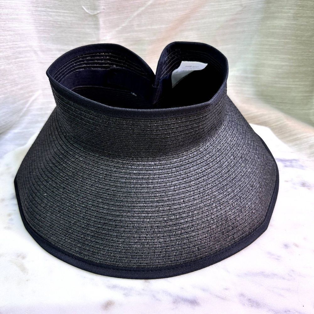 BRAND NEW Time and Tru Black Visor Hat